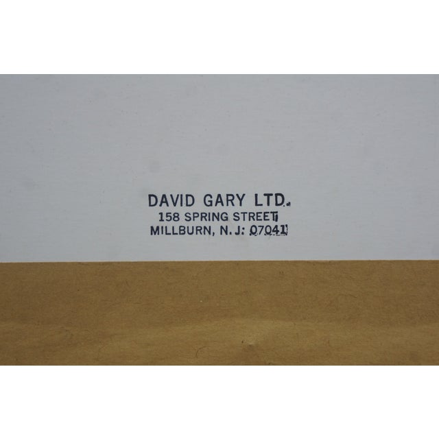 Late 20th Century Photograph Print of Traditional Wood Panel Luxury Library Lounge Bar Room 35" For Sale - Image 4 of 10
