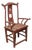 19th Century Chinese Scholars Arm Chair Mahogany For Sale
