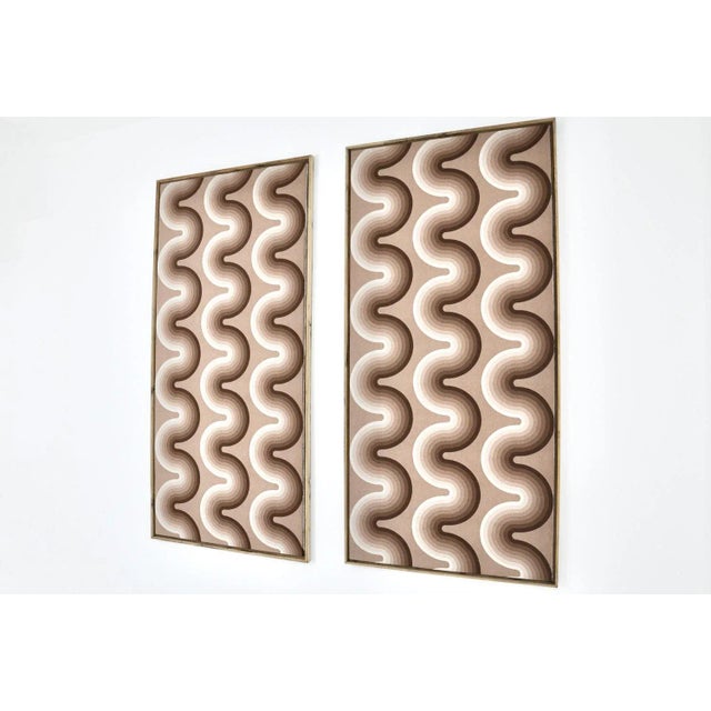 Verner Panton Fabric Boards by Verner Panton for Mira Spectrum, 1970s, Set of 2 For Sale - Image 4 of 10