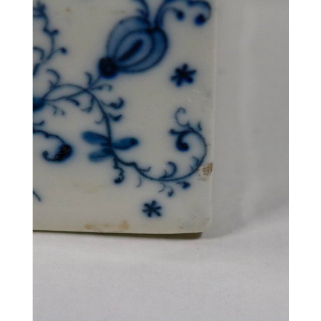 Very unusual letter holder with receipt spike. Decorated with windmills and ships, this set would be a beautiful addition...