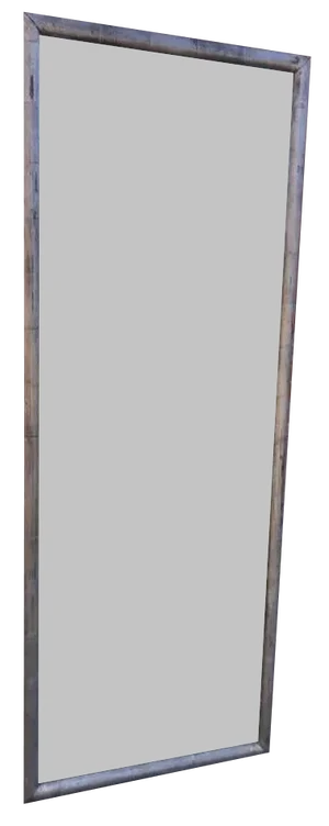 Large Antique 19th Century French Carved Wood Mirror