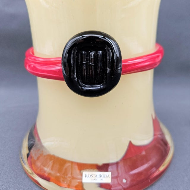 Kosta Boda Glass Vase by Monica Backström for Kosta Boda, 1960s For Sale - Image 4 of 6