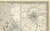 Paper Antique Map by Gall and Inglis, 1843 For Sale - Image 7 of 10