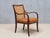 Armchairs in Mahogany, Cane, and Leather from Frits Henningsen, Denmark, 1931, Set of 2 For Sale - Image 12 of 16