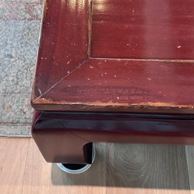 Ethan Allen Dynasty Square Coffee Table Chairish