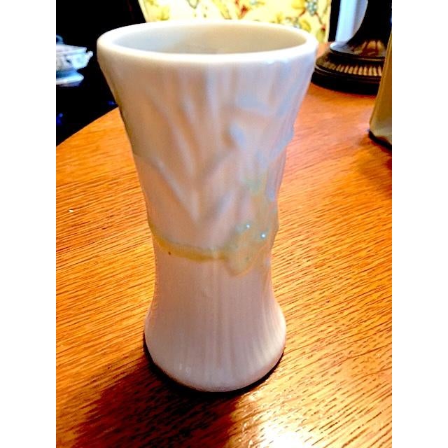 Ceramic Beellek Irish Vase & Dish For Sale - Image 7 of 11