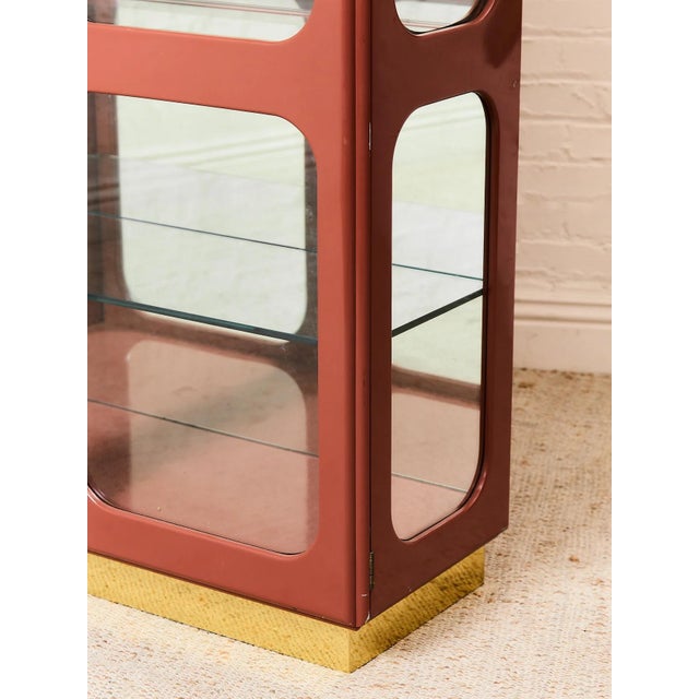 Italian 1970s Luxury Department Store Display Cabinet For Sale In Los Angeles - Image 6 of 9