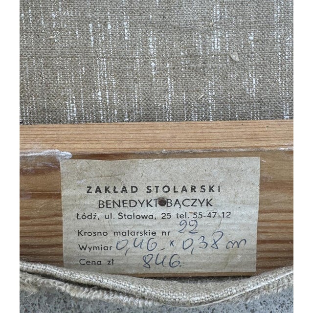 Neo-Cubist School Artist, 1960s, Oil on Canvas For Sale - Image 4 of 6