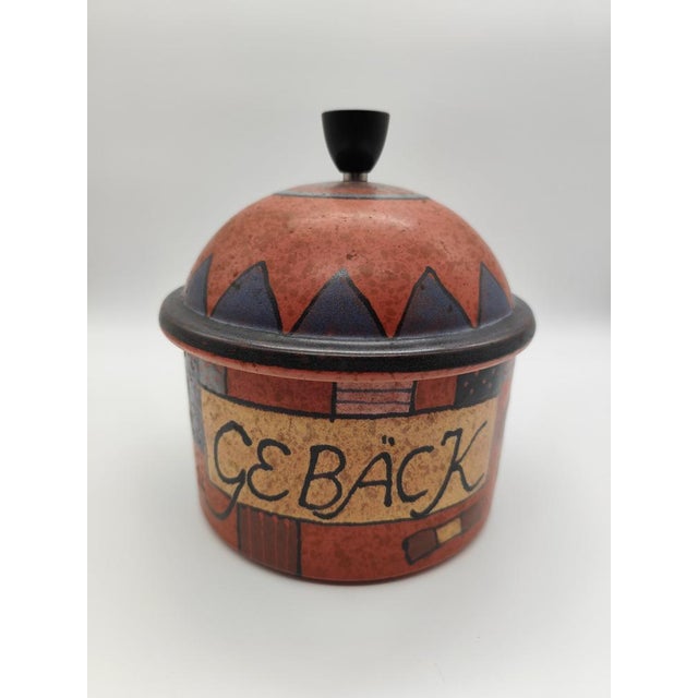 Vintage Candy Storage Jars from KMK Keramik Manufaktur Kupfermühle, 1955, Set of 4 For Sale - Image 13 of 18