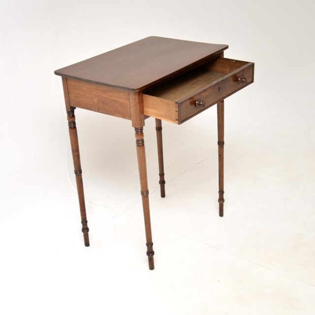 Antique Georgian Side Table, 1800s For Sale - Image 3 of 12