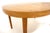 Mid-Century Modern Swedish Oval Extendable Table in Teak from Tibro, 1950s For Sale - Image 3 of 6