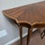 American Federal Inlaid Mahogany Wall-Mounted Demi-Lune Pier Table With Radiating Fan Inlay and Stringing, Circa 1800 For Sale - Image 9 of 18