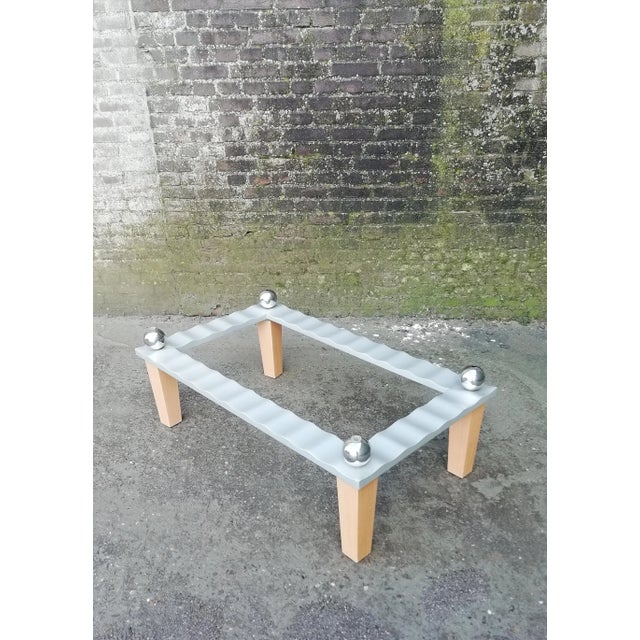 Postmodern Coffee Table, 1980s For Sale - Image 4 of 6
