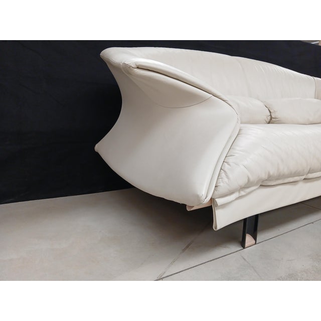 Animal Skin Vintage Prima Sofa by Mauro Lipparini for Saporiti Italia, 1990s For Sale - Image 7 of 17