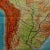 Vintage South America Brasilia and Neighbour States Rollable Map Wall Chart For Sale - Image 6 of 7