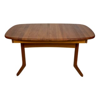 Mid-Century Danish Teak Extendable Dining Table from Juul Kristensen, 1960s For Sale