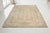 Faded Floral Vintage Turkish Rug, Golden Earth Tone Carpet, Quiet Luxury Living Room Decor