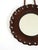 1960s Round Wall Mirror with Leather Frame and Strap, 1960s For Sale - Image 5 of 17