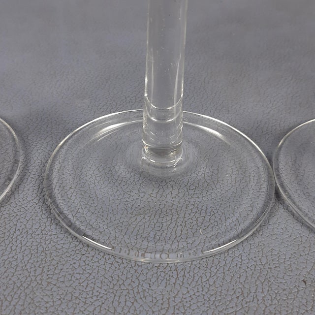 Murano Glass Flute Glasses, 1970s, Set of 5 For Sale - Image 11 of 14