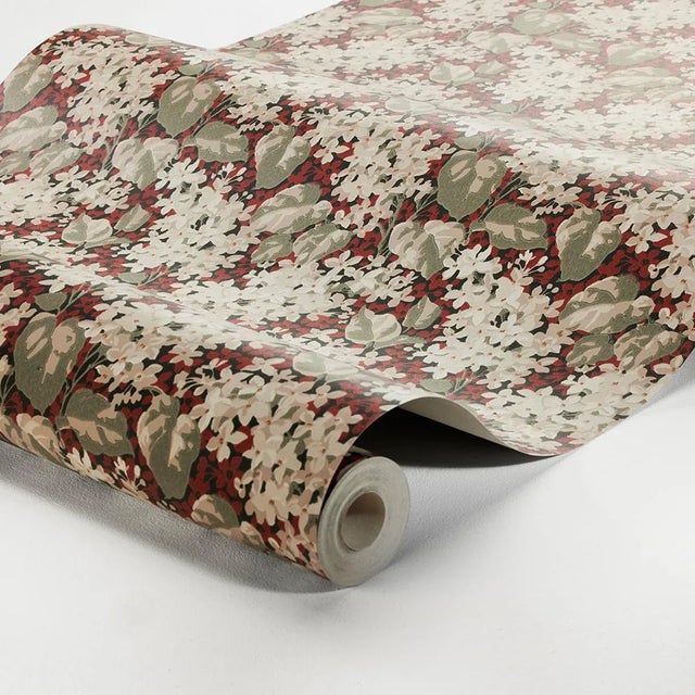 Dense with flowers and foliage, Aratorp is an enchanting allover pattern with vintage charm. This lush small-scale floral...