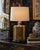 Chinoiserie Vintage Chinoiserie Engraved Brass Bird Table Lamp With Cloud-Edge Base For Sale - Image 3 of 4