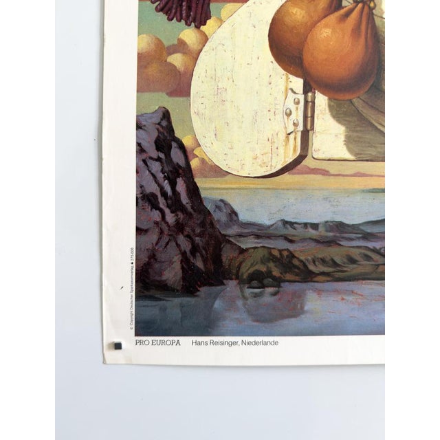 Paper Pro Europe 1984 Original Political Poster by Hans Reisinger For Sale - Image 7 of 9