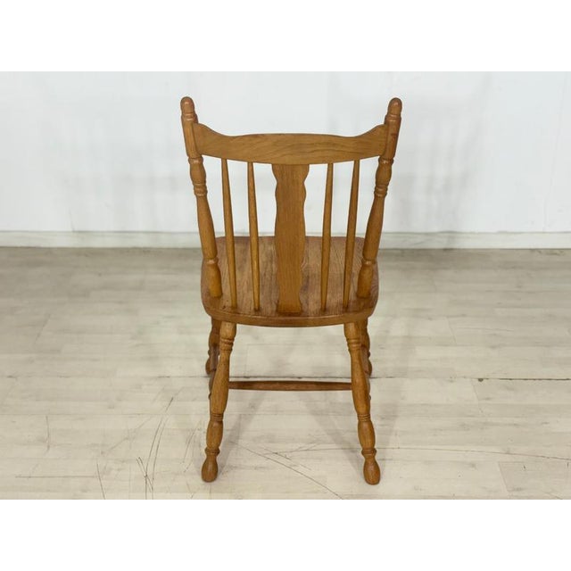 Country-Style Dining Chair in Wood For Sale - Image 5 of 8