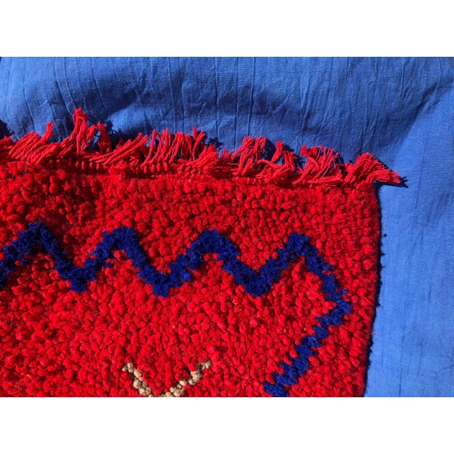 Sumptuous wool shag rug, sourced directly from a cooperative in northern Morocco's Atlas Mountains. Beni Ourain rugs are...