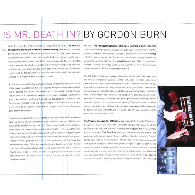 White "I Want to Spend the Rest of My Life Everywhere, With Everyone One to One, Always, Forever, Now." 1997 Hirst, Damien For Sale - Image 8 of 15