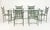 Mid-Century Modern 1970s Mario Papperzini for Salterini Iron Patio Dining Set, 6 Chairs & Matching Table, Attributed For Sale - Image 3 of 18