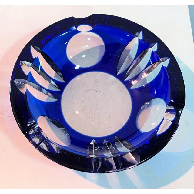 Glass Ashtray from Val Saint Lambert, 1970s For Sale - Image 6 of 7