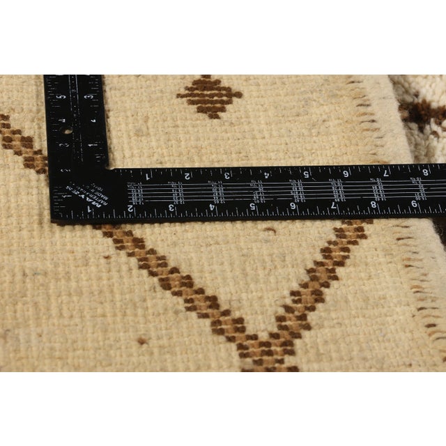 Vintage Moroccan Beni Ourain Rug - 11'09 X 18'01 For Sale In Dallas - Image 6 of 9