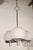 1960s Vintage Chrome & White Lightolier Ceiling Fixture For Sale - Image 9 of 9