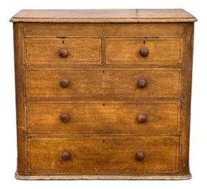Victorian Chest of Drawers with Original Painted Finish