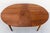 1960s Uncommon Danish Modern Two-Way Walnut Expandable Dining Table For Sale In Los Angeles - Image 6 of 15