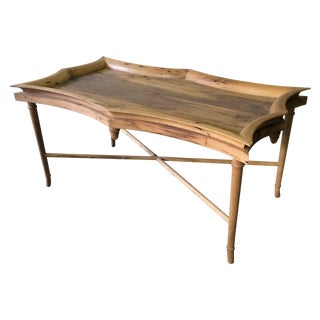 Reclaimed Wooden Cocktail Table For Sale