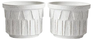 Modernist Alpha Planters from Ceramano, 1960s, Set of 2