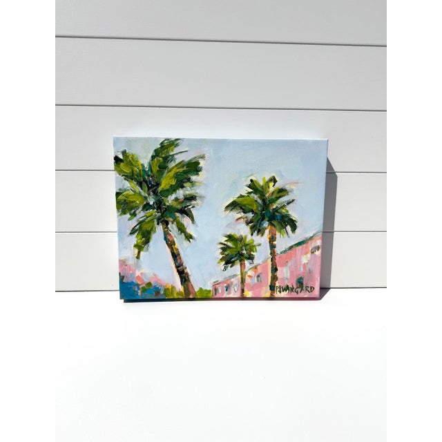 Contemporary Palm Tree Painting For Sale - Image 4 of 6