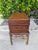 Ornamental & Decorative Materials Vintage Faux Bamboo Leather Wrapped Storage Chest End Table Attributed to Maitland-Smith For Sale - Image 7 of 12
