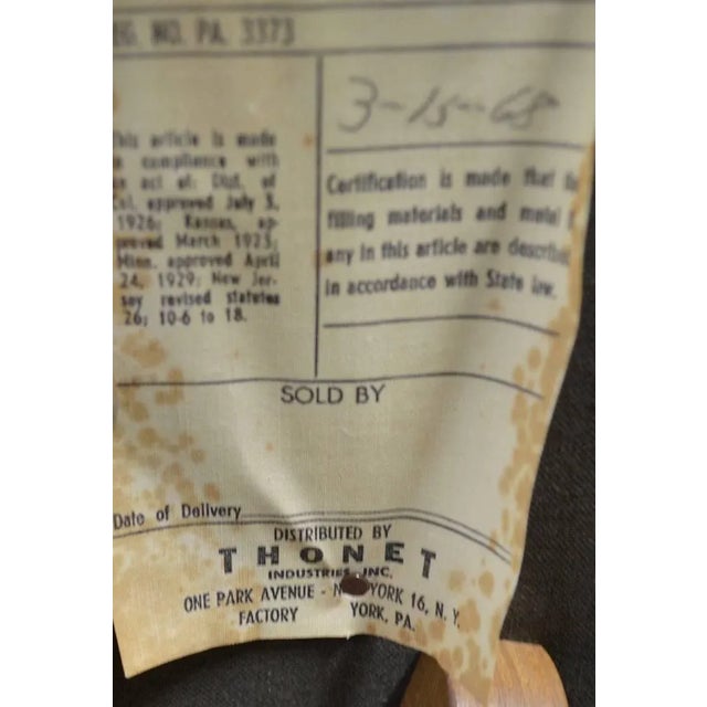 Super Slick Thonet Chairs - a Pair For Sale - Image 10 of 11