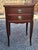 Federal Style Stained Mahogany Two-Drawer Side Table Nightstand, Circa 1940s For Sale In Washington DC - Image 6 of 12