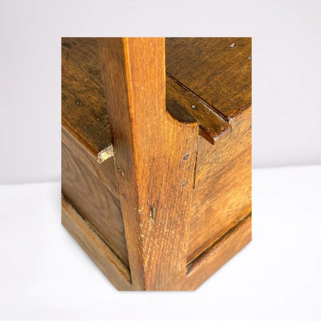 Brown 18th Century French Country Storage Bench For Sale - Image 8 of 8