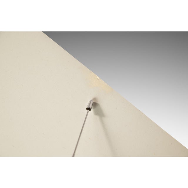 White Mid-Century Modern Boho Chic Unique Long Dresser / Case Piece / Sideboard With Rattan Base, C. 1980s For Sale - Image 8 of 12