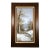 Vintage Signed D. Costello Oil Painting Snowy Forest Path Landscape Framed For Sale