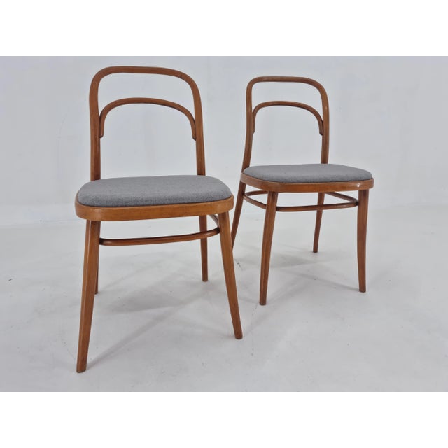 Set of Bentwood Chairs by Antonín Šuman, 1960s For Sale - Image 11 of 12