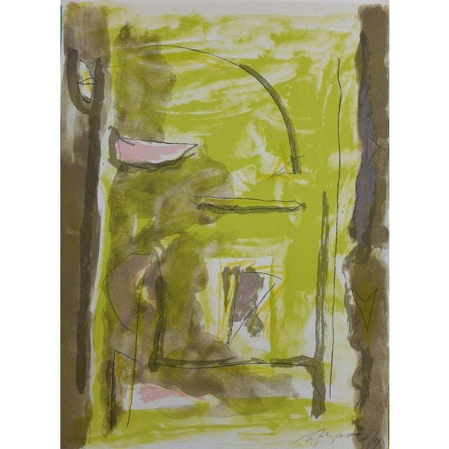 Alberto rafols casamada xipre 4, 1989 original etching on guarro paper hand-signed and numbered edition of 75 + hc editor...