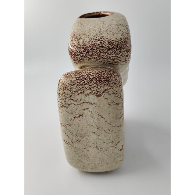 Abstract Vase by Roberto Rigon for Bertoncello Ceramic, Italy, 1960s For Sale - Image 4 of 7