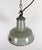 Metal Industrial Grey Enamel Pendant Lamp from Thorlux, 1960s For Sale - Image 7 of 18