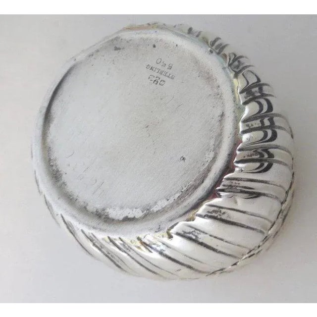 Traditional Sterling Silver Lidded Box by Gorham Repousse For Sale - Image 3 of 8