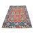 Hand Woven Turkish Kilim Rug Flat Weave Wool Area Oushak Rug For Sale